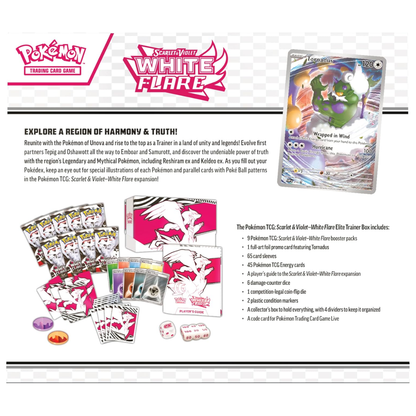 Black Bolt & White Flare Elite Trainer Box
