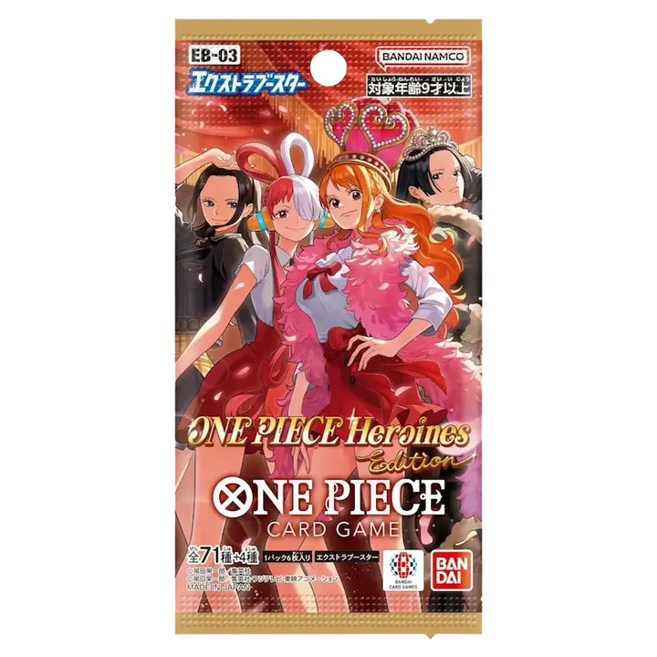 EB-03 Booster Pack | ONE PIECE | Heroines Edition | Japanese