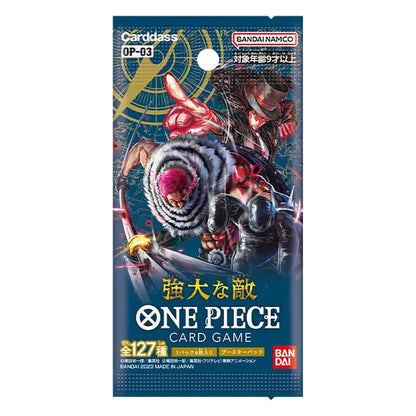 OP-03 Booster Box Pillars of Strength – One Piece Card Game Japanese sealed product